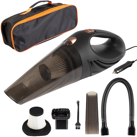 Stalwart 12V Car Vacuum Cleaner with Attachments 75-CAR2000